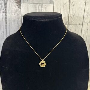 GIVENCHY gold plated necklace